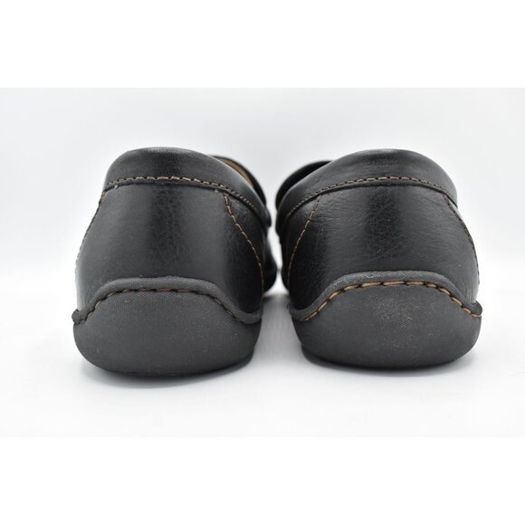 Born Mens Size 13 Simon III Black Full Grain Leather Slip On Loafers Shoes main image 8